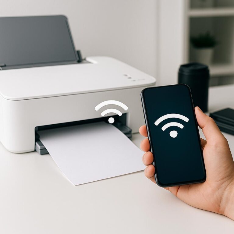 jak podłączyć drukarkę do telefonu przez wi-fi?