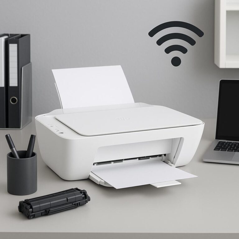 jak podłączyć drukarkę hp 2630 do wifi?