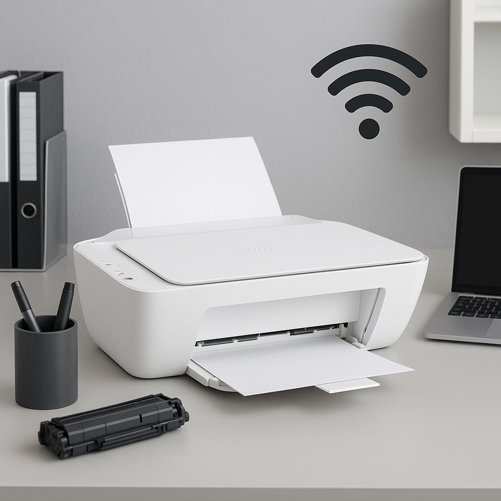 jak podłączyć drukarkę hp 2630 do wifi?