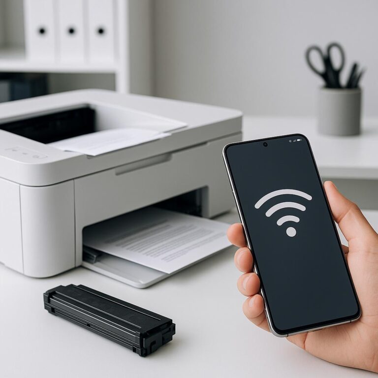 jak połączyć drukarkę z telefonem samsung?