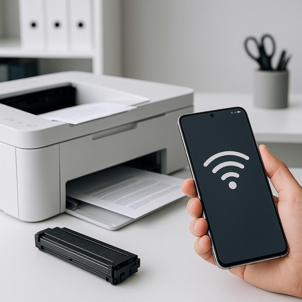 jak połączyć drukarkę z telefonem samsung?