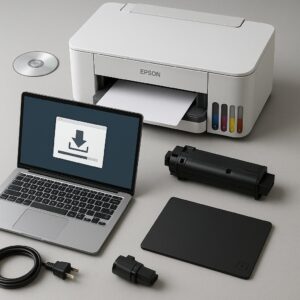 jak ponownie zainstalować sterownik drukarki epson?