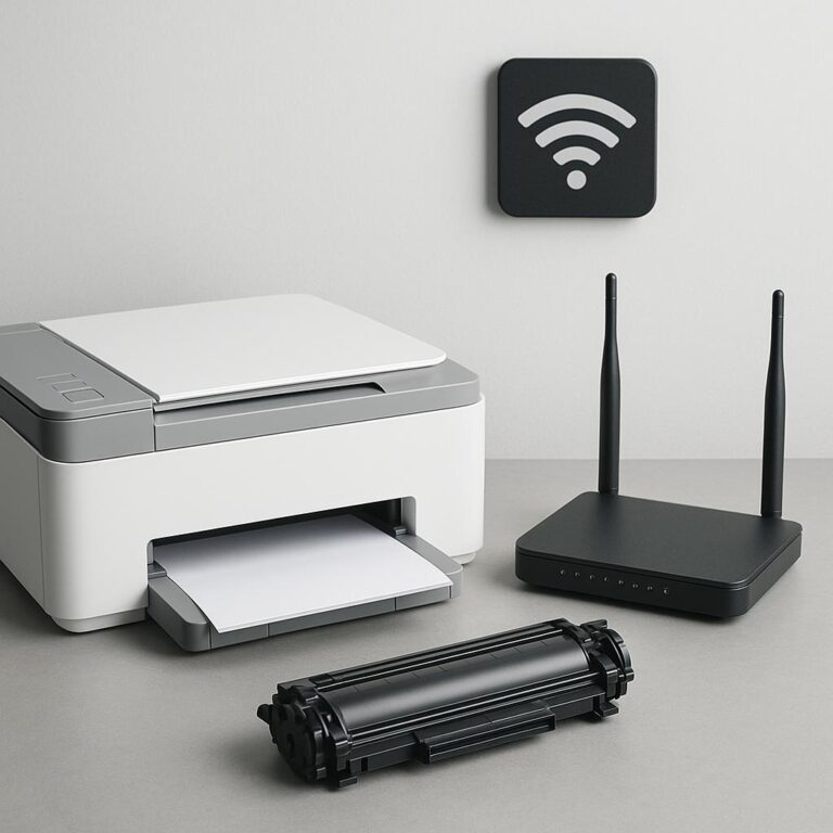 jak przywrócić drukarkę do działania po wymianie routera?