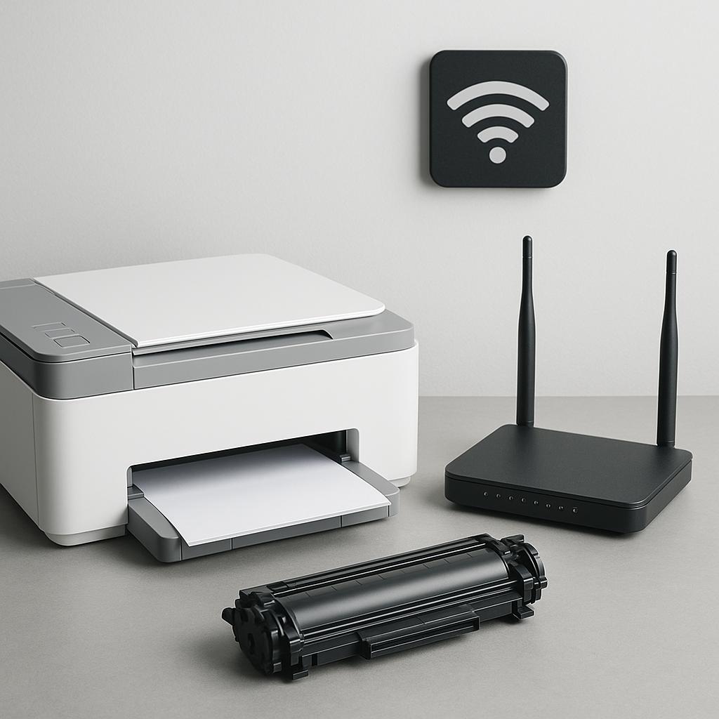 jak przywrócić drukarkę do działania po wymianie routera?