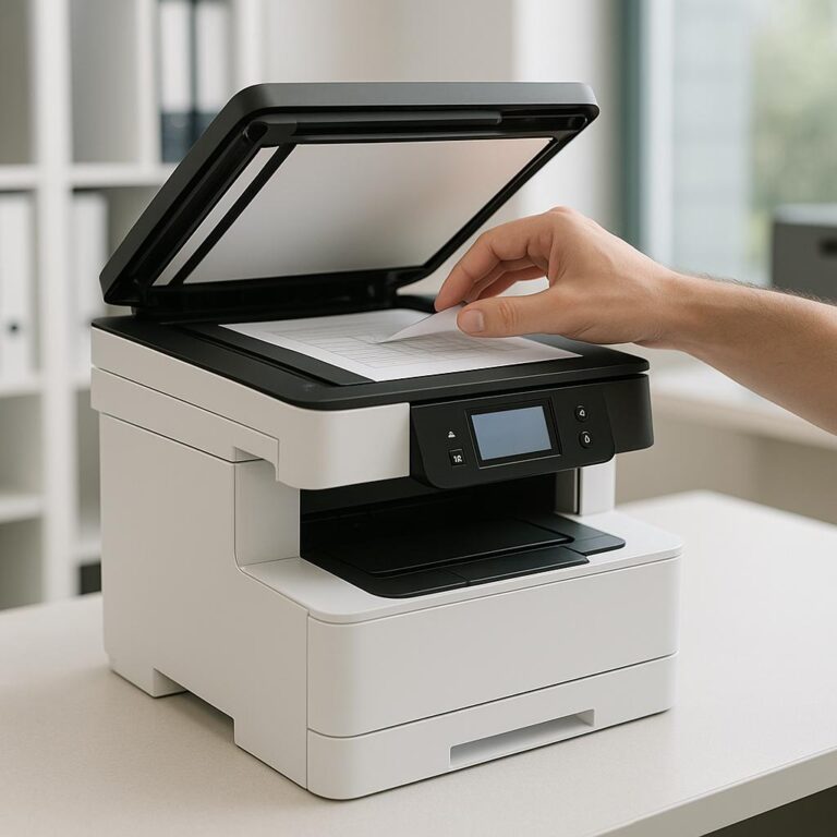 jak skanować drukarkę hp laserjet?