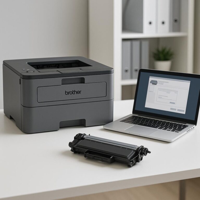 jak skonfigurować drukarkę brother z komputerem?