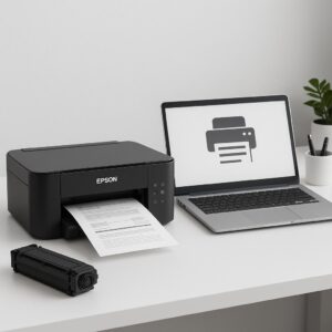 jak skonfigurować drukarkę epson z komputerem?