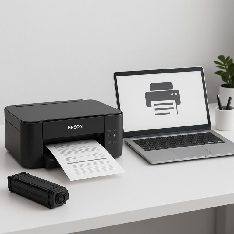 jak skonfigurować drukarkę epson z komputerem?