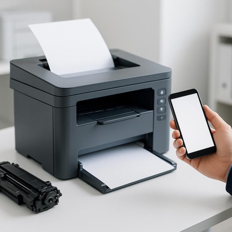 jak skonfigurować drukarkę z telefonem?