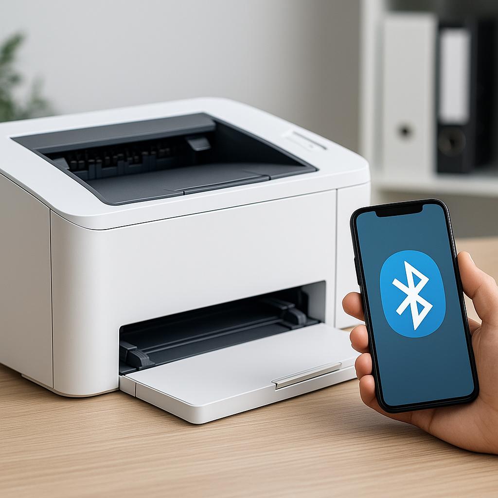 jak sparować drukarkę bluetooth z telefonem?