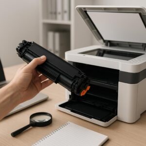 jak sprawdzić czy toner jest zużyty?