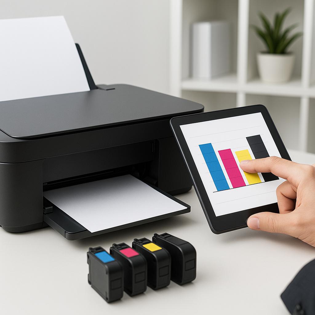 jak sprawdzić ile faktycznie pozostało atramentu?