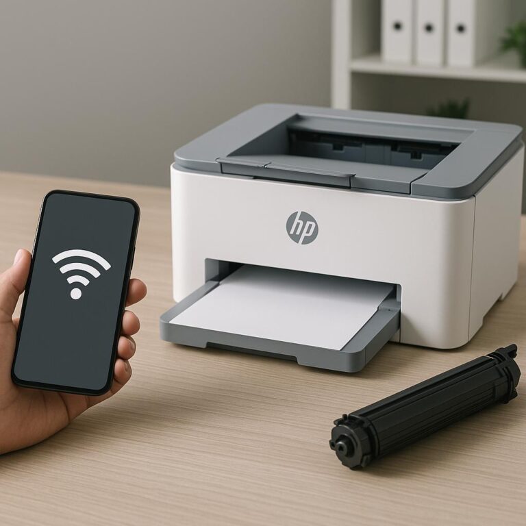 jak sprawić, aby telefon rozpoznał drukarkę hp?