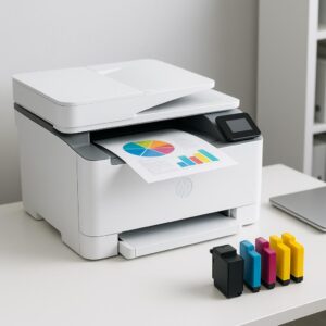 jak sprawić, by moja drukarka hp drukowała w kolorze?