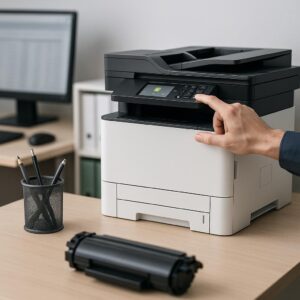 jak uruchomić drukarkę lexmark?