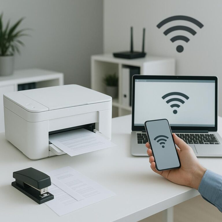 jak zaktualizować drukarkę hp do nowego wifi?