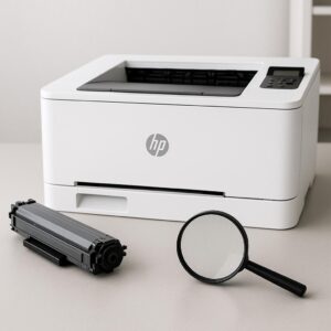 jak znaleźć numer modelu drukarki hp?