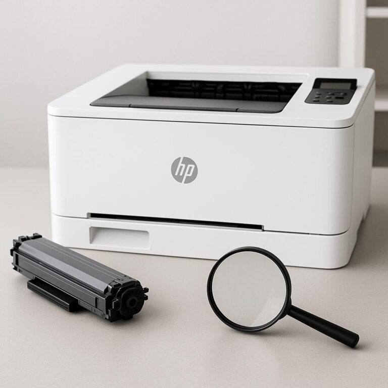 jak znaleźć numer modelu drukarki hp?