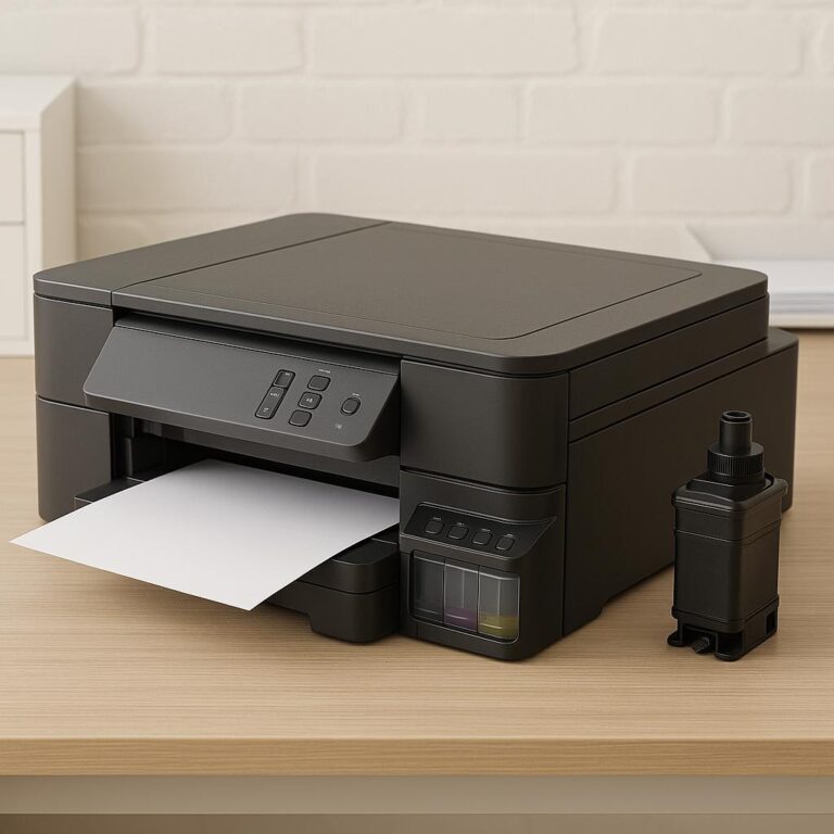 jak zresetować drukarkę brother dcp-t420w?