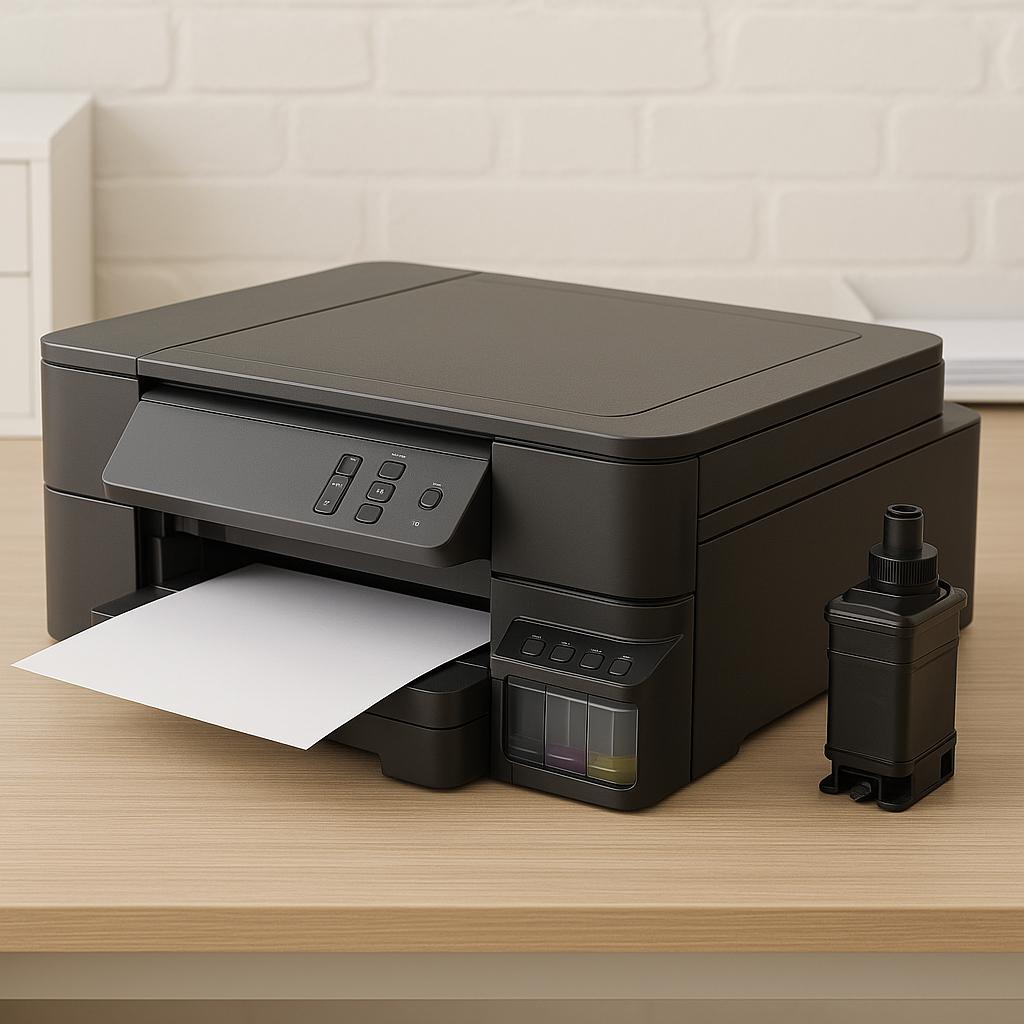 jak zresetować drukarkę brother dcp-t420w?