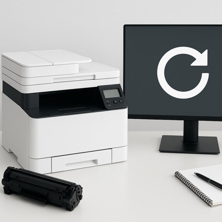 jak zresetować drukarkę canon i sensys?