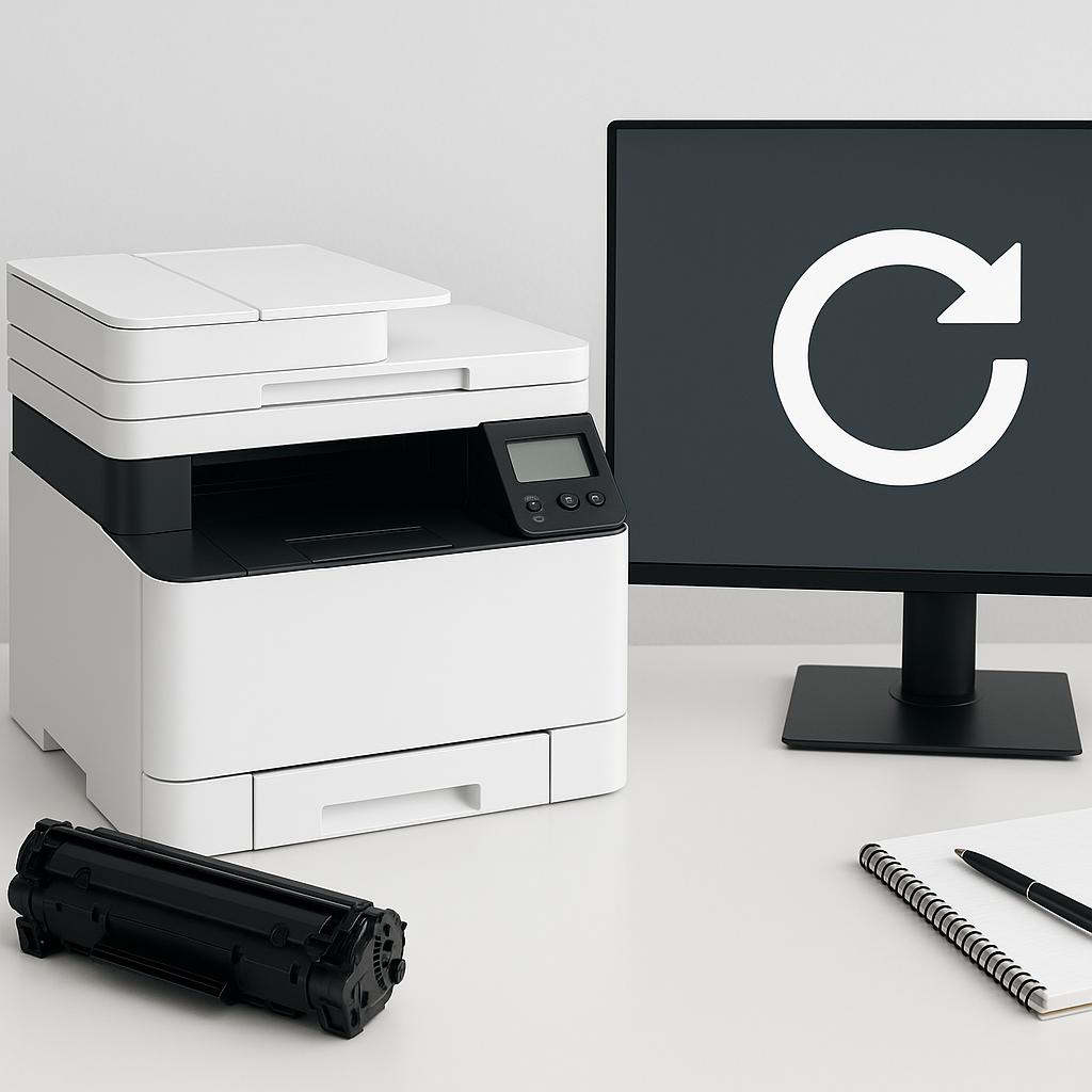 jak zresetować drukarkę canon i sensys?