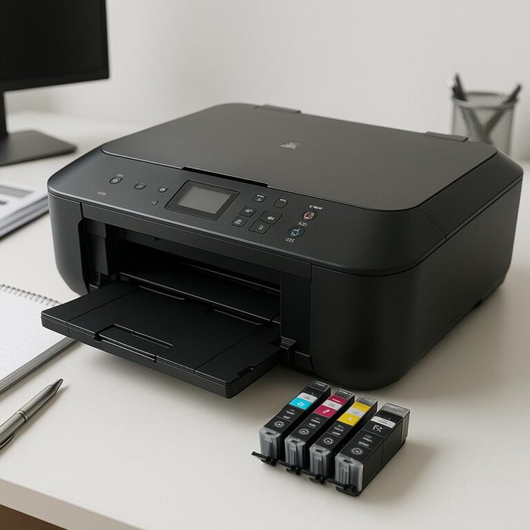 jak zresetować drukarkę canon mg5750?