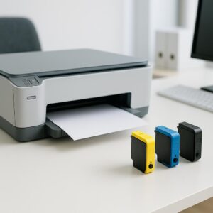 jak zresetować poziom tuszu hp?