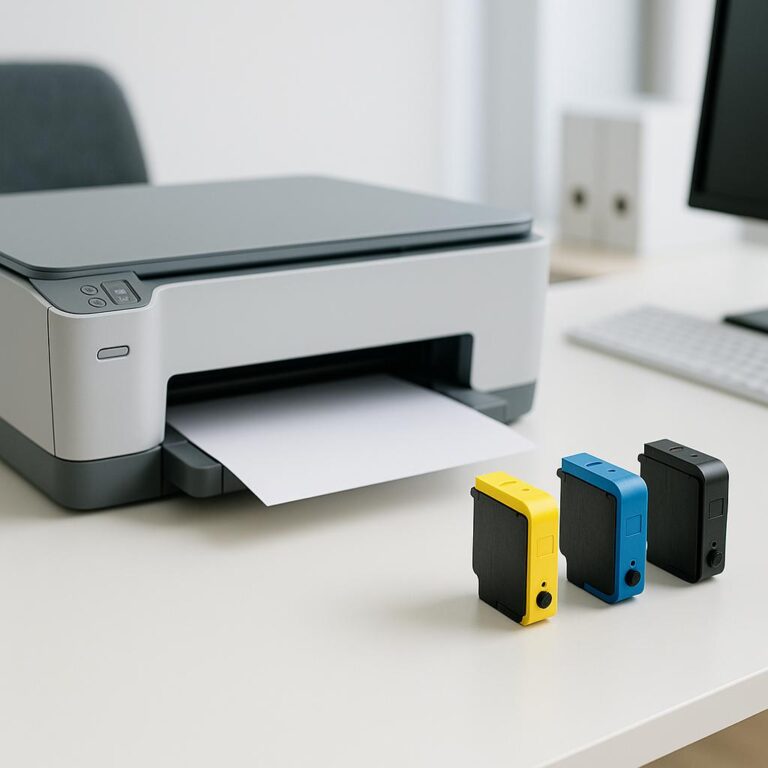 jak zresetować poziom tuszu hp?