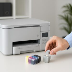 jak zresetować wkład atramentowy epson po napełnieniu?