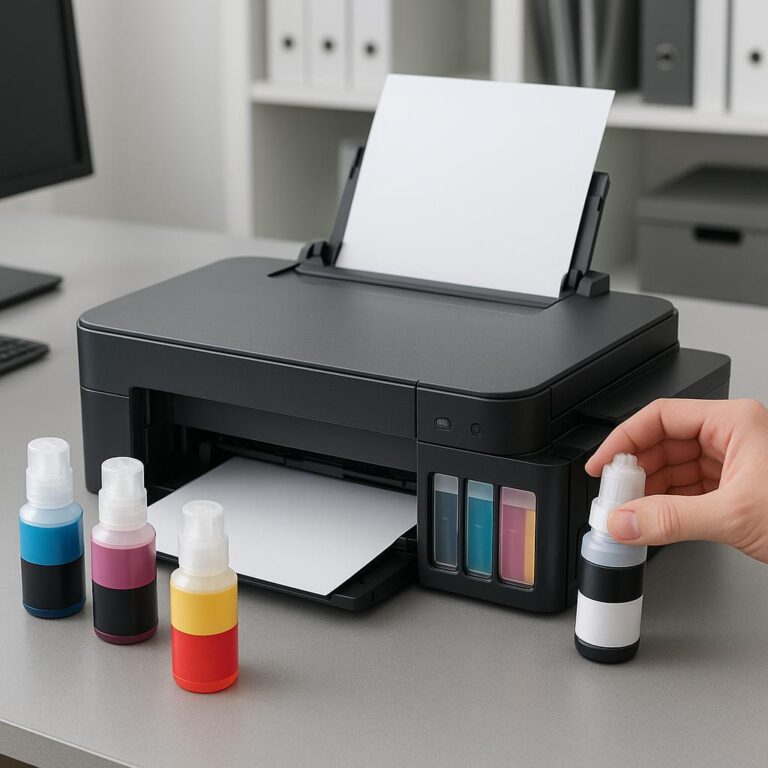 jaka drukarka z dolewanymi tuszami?