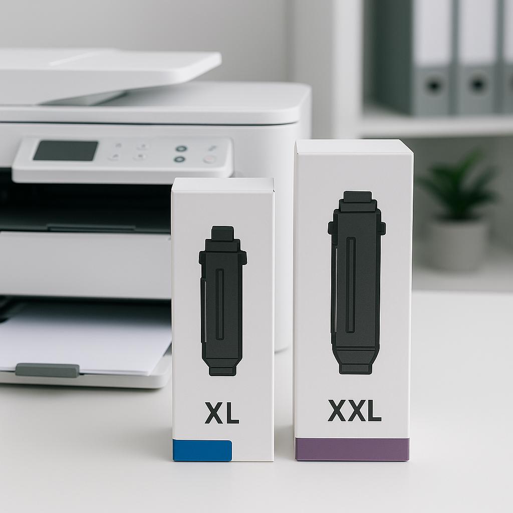 jaka jest różnica między canon xl i xxl?