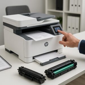 jaki jest kod reklamacji w drukarce hp?