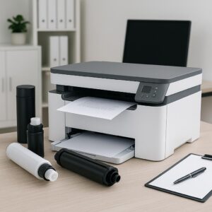 jakie drukarki nie potrzebują tuszu?