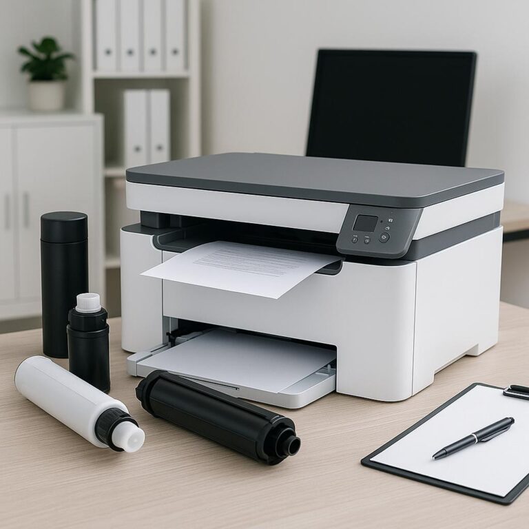 jakie drukarki nie potrzebują tuszu?