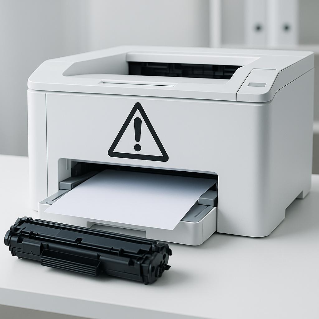 jakie są najczęstsze problemy z drukarkami laserowymi?