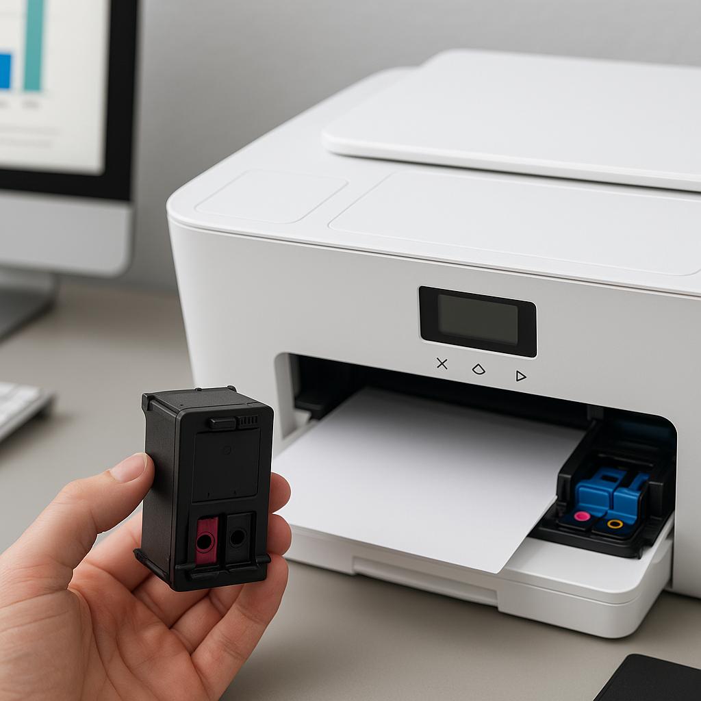 skąd mam wiedzieć, kiedy wymienić wkład atramentowy w drukarce hp?