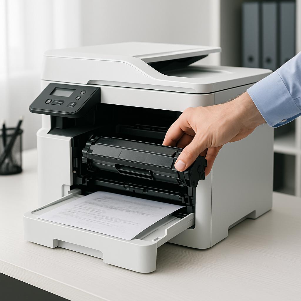 skąd mam wiedzieć, że w drukarce skończył się toner?