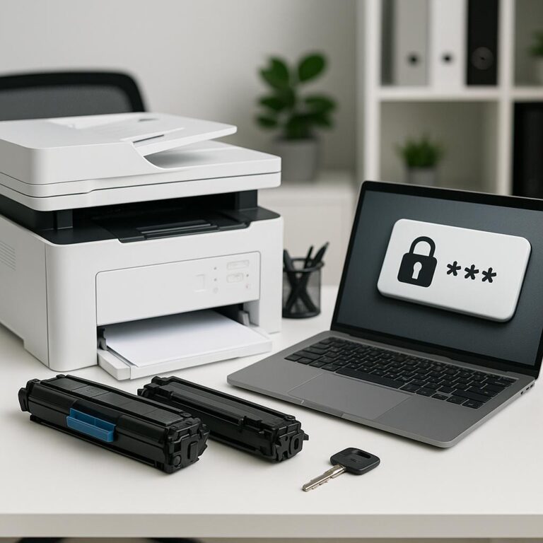 skąd wziąć hasło do drukarki?