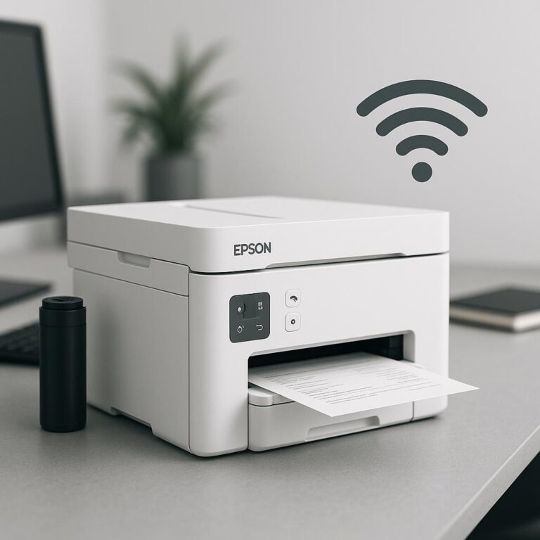 w jakiej sieci jest moja drukarka epson?