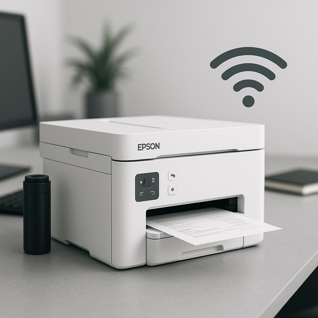 w jakiej sieci jest moja drukarka epson?