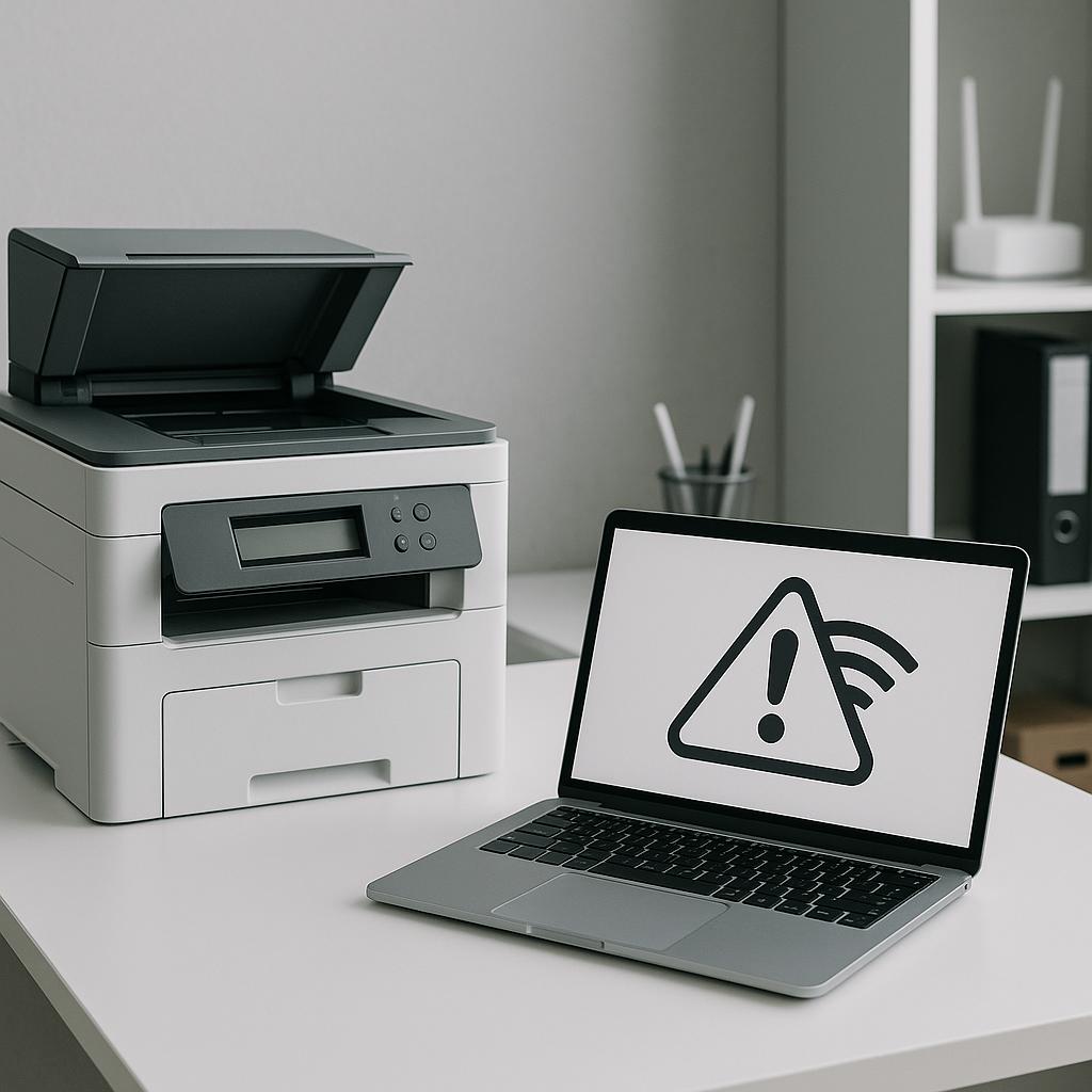 co oznacza komunikat „nie można połączyć się z tą siecią”?