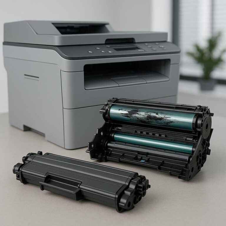 co się dzieje, gdy bęben w drukarce brother ulegnie uszkodzeniu?