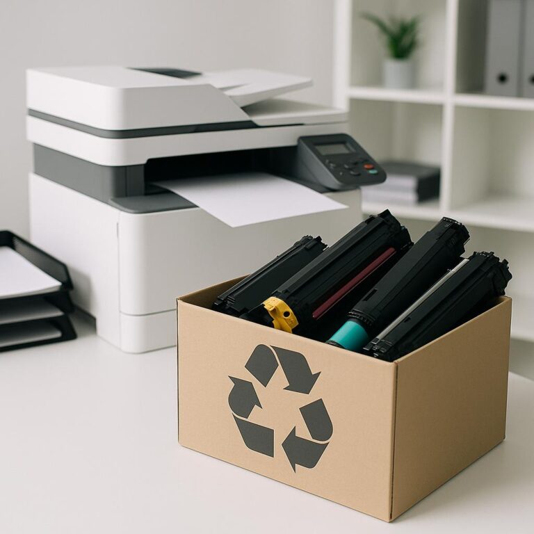 co zrobić ze zużytymi kartridżami?