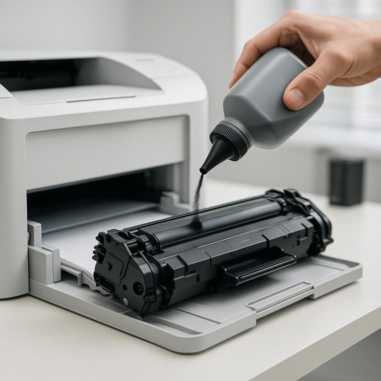 czy da się napełnić toner do drukarki?