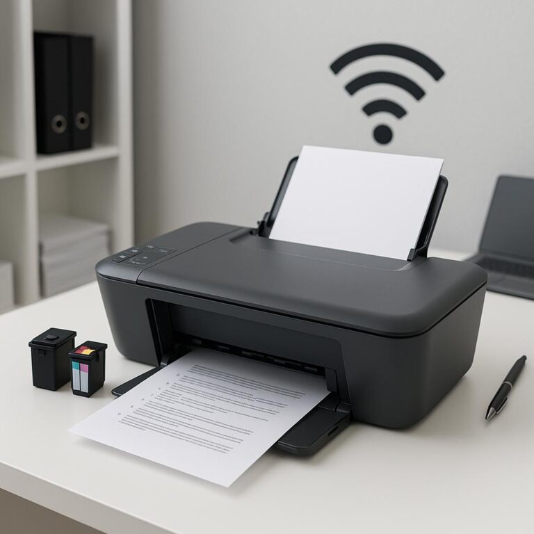 czy deskjet 3510 jest urządzeniem bezprzewodowym?