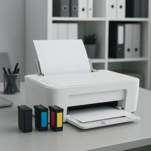 czy można pominąć tusz kolorowy w drukarce hp?