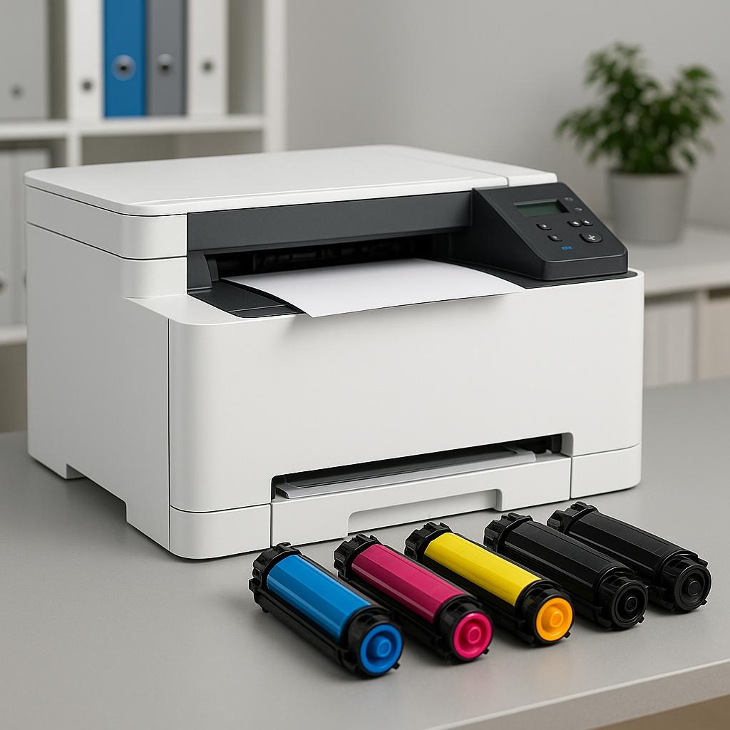 czy są kolorowe tonery do drukarki?