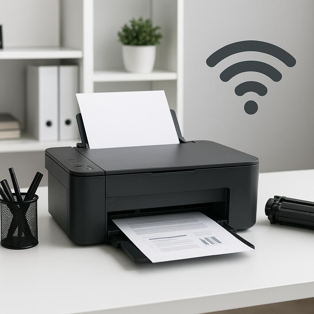 dlaczego drukarka epson nie drukuje przez wifi?