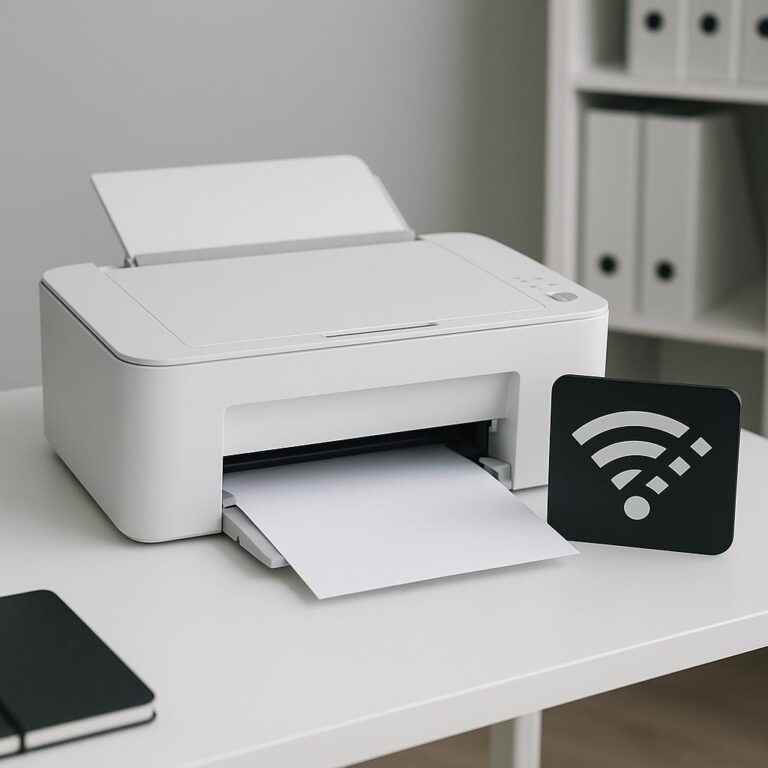 dlaczego drukarka nie chce połączyć się z wi-fi?